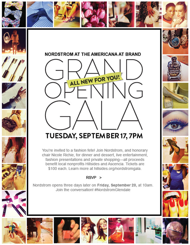Nordstrom Grand Opening Gala - Email Invitation 3
